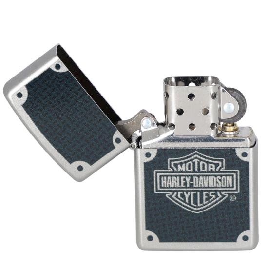 Zapalniczka Zippo 24025 Harley-Davidson® Carbon Fiber Shield Design