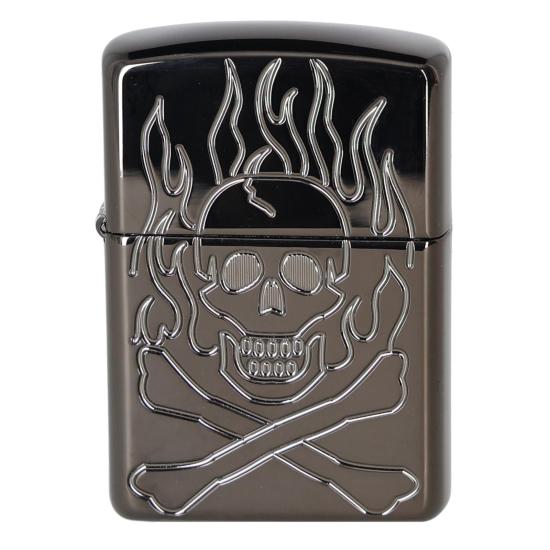 Zapalniczka Zippo 46930 Flaming Skull Design