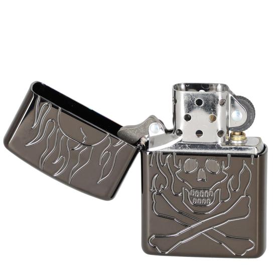 Zapalniczka Zippo 46930 Flaming Skull Design