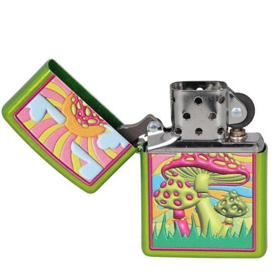 Zapalniczka Zippo Spotted Mushrooms Design 46954 (Lurid)