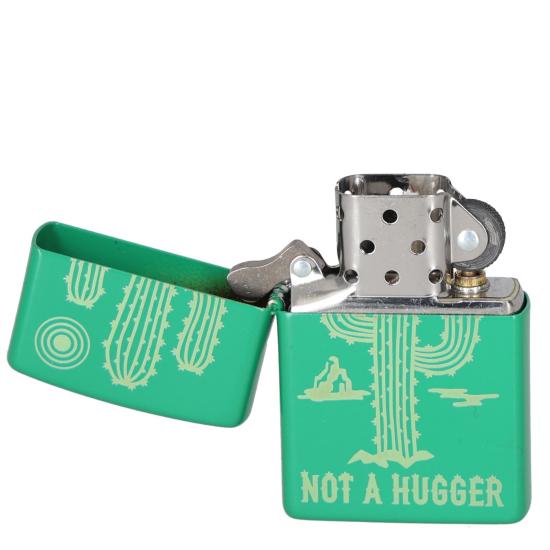 Zapalniczka Zippo Not A Hugger Design 47150 Grass Green Matte