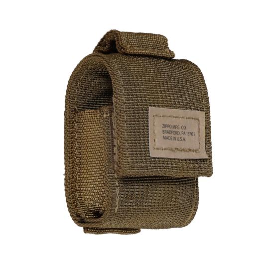 Zestaw Zippo 49401 Tactical Coyote Pouch & Black Crackle
