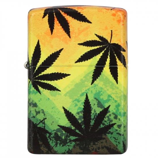 Zapalniczka Zippo 49806 Cannabis Design 540 Color