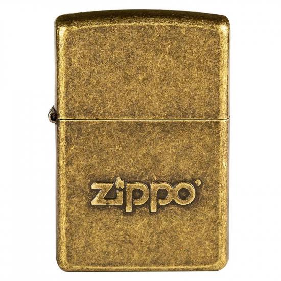 Zapalniczka Zippo 28994 Antique Brass Logo