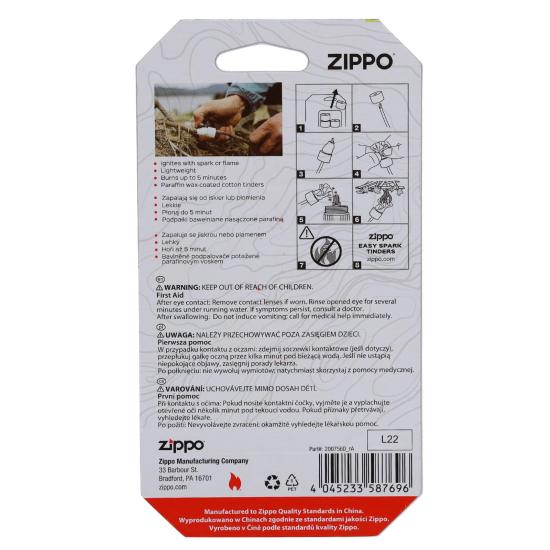 Zippo 2007560 Easy Spark Tinder
