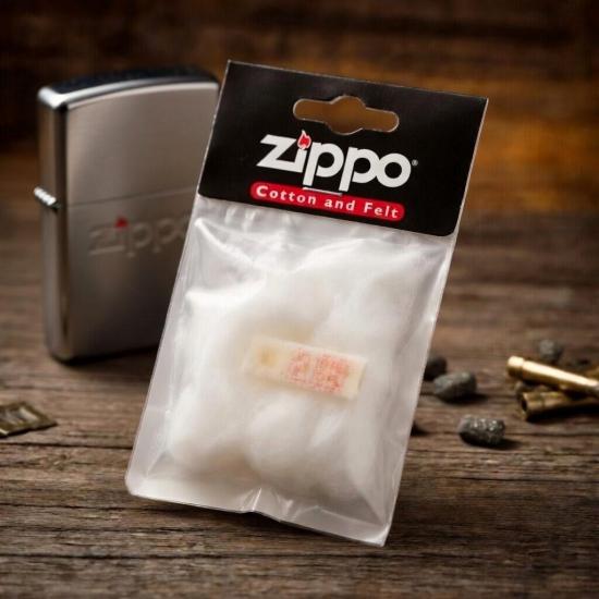 Wata + Filc Zippo zestaw